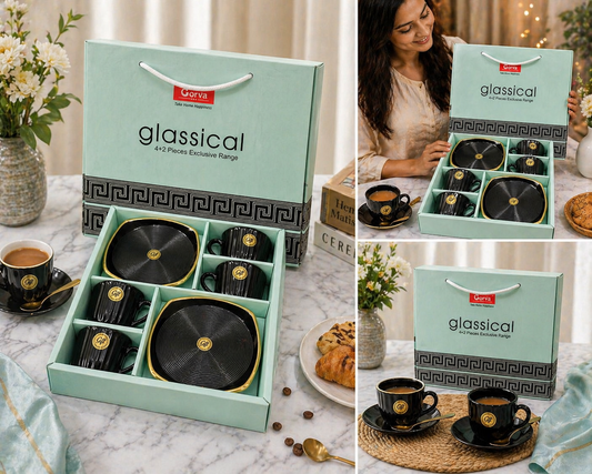 6 Pcs Glassical Tea Set