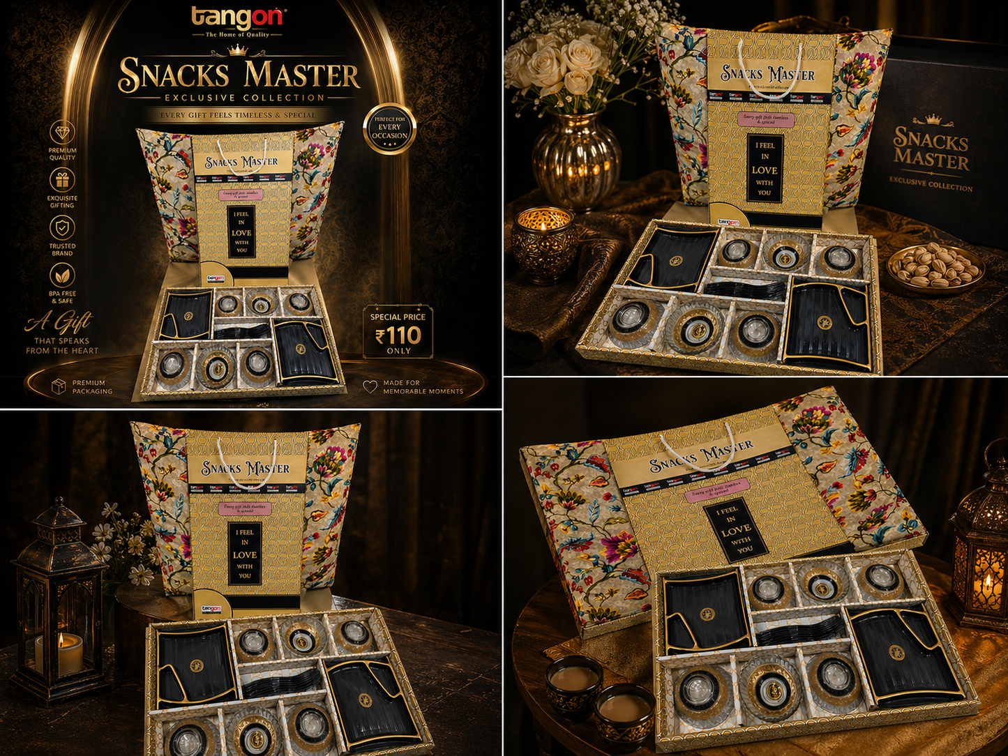 8 Pcs Snacks Master