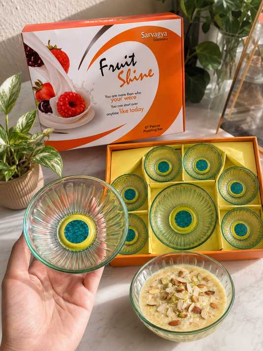 7 Pcs Fruit Shine Pudding Set