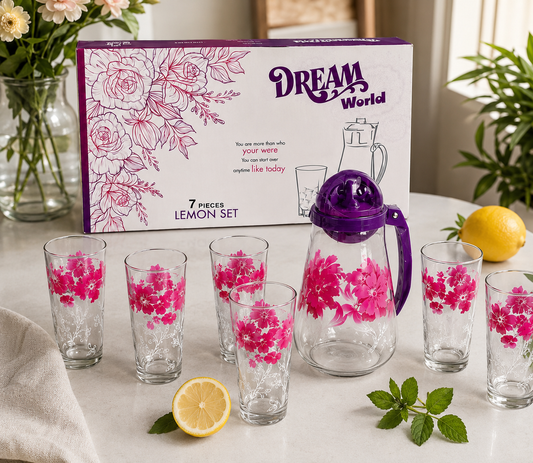 7 Pcs Dream World Lemon Set – Premium Kitchen & Gifting Essential