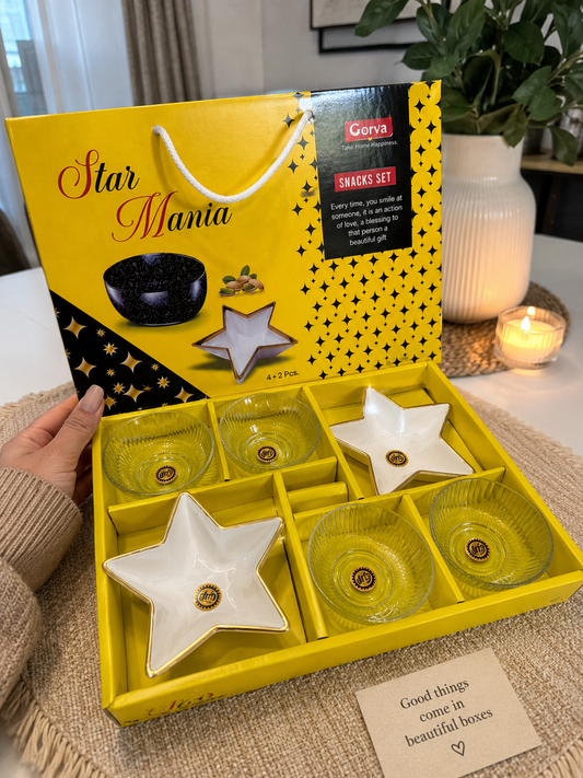 6 Pcs Snack Set - Star Mania