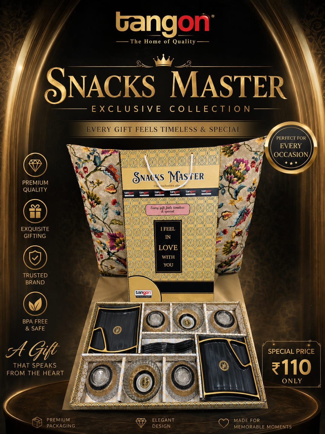 8 Pcs Snacks Master