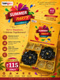 6 Pcs Snacks Set - Summer Party