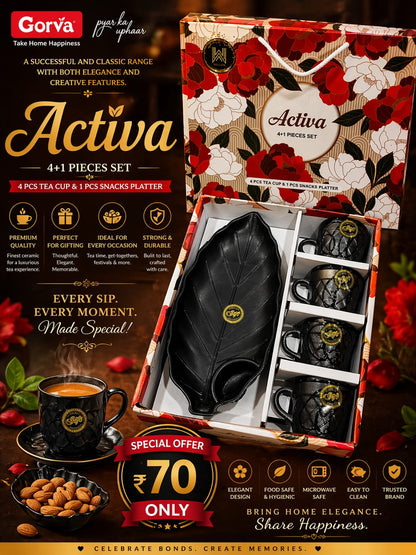 5 Pcs Activa Premium Tea Set