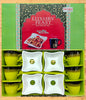 10 Pcs Tea Set – 6 Cups & 4 Platters | Perfect Gift for Tea Lovers