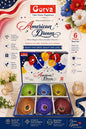 6 Pcs American Dream Premium Bowl Set – Elegant Serving for Every Occasion