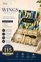 8 Pcs Wings Pudding Set – Elegant Dessert Serving for Every Occasion