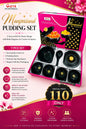 7 Pcs Manpasand Pudding Set | 4 Small Bowls, 1 Big Bowl, 1 Serving Spoon & 1 Lid |