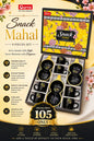 9 Pcs Snack Mahal | 6 Premium Cups & 3 Designer Platters
