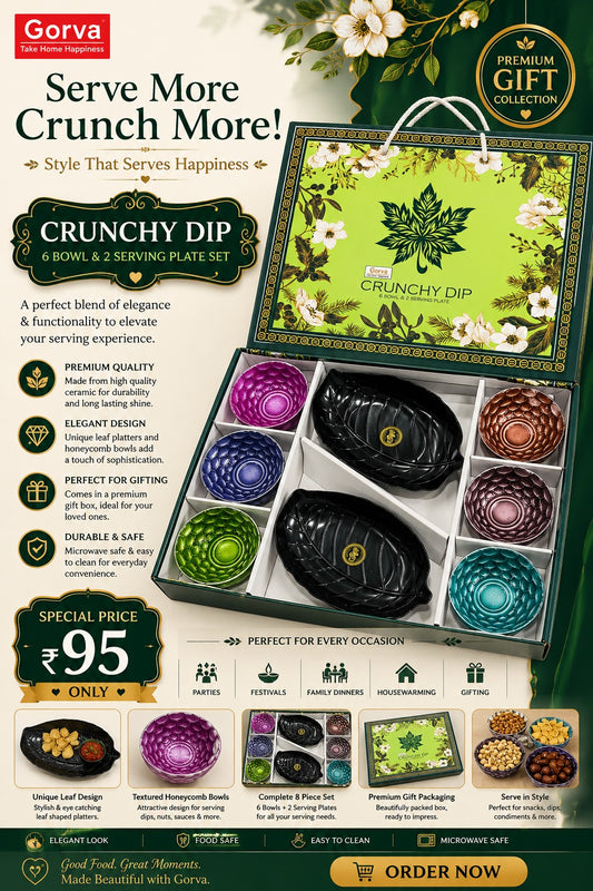 8 Pcs Premium Crunchy Dip